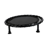 Maxbell Basketball Pad Kids Exercise Mat Versatile Portable Beginner Mini Trampoline black