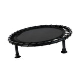 Maxbell Basketball Pad Kids Exercise Mat Versatile Portable Beginner Mini Trampoline black