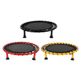 Maxbell Basketball Pad Kids Exercise Mat Versatile Portable Beginner Mini Trampoline black