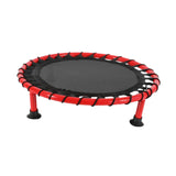 Maxbell Basketball Pad Kids Exercise Mat Versatile Portable Beginner Mini Trampoline red