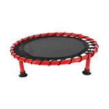 Maxbell Basketball Pad Kids Exercise Mat Versatile Portable Beginner Mini Trampoline red