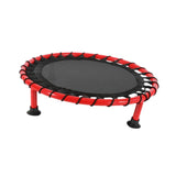 Maxbell Basketball Pad Kids Exercise Mat Versatile Portable Beginner Mini Trampoline red