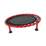 Maxbell Basketball Pad Kids Exercise Mat Versatile Portable Beginner Mini Trampoline red