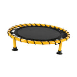 Maxbell Basketball Pad Kids Exercise Mat Versatile Portable Beginner Mini Trampoline yellow