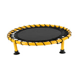 Maxbell Basketball Pad Kids Exercise Mat Versatile Portable Beginner Mini Trampoline yellow