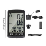 Maxbell Bike Computer Lightweight Multifunctional Simple to Read Bicycle Speedometer Wired