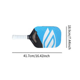 Maxbell Pickleball Paddle Lightweight Equipment Training for Sports Playing Blue