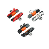 Maxbell 2Pcs Bike Brake Pads No Noise Cycle Brake Parts for Front and Back Wheel Black