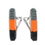 Maxbell 2Pcs Bike Brake Pads No Noise Cycle Brake Parts for Front and Back Wheel Black