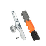 Maxbell 2Pcs Bike Brake Pads No Noise Cycle Brake Parts for Front and Back Wheel Black