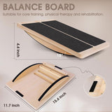 Maxbell Calf Stretcher Balance Board Women Men Squat Wedge for Sports Workout Squats