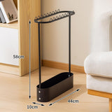 Maxbell Badminton Racquet Storage Rack Tennis Racket Organizer Sturdy Floor Standing Black