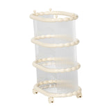 Maxbell Yoga Mat Storage Rack Cart Resistance Bands Workout Weight Stand Weight Rack 46cmx30cmx65cm