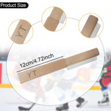 Maxbell Hockey Stick Wooden Butt End Parts Extension Rod for Adult Teens Accessories YT