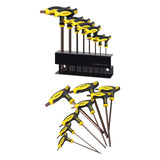 Maxbell 8x T Handle Allen Wrench Set Wear Resistant Easy to Use Bike Hex Wrench Tool with Stand