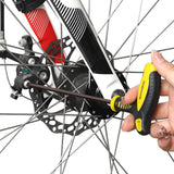 Maxbell 8x T Handle Allen Wrench Set Wear Resistant Easy to Use Bike Hex Wrench Tool with Stand