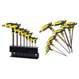 Maxbell 8x T Handle Allen Wrench Set Wear Resistant Easy to Use Bike Hex Wrench Tool with Stand
