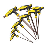 Maxbell 8x T Handle Allen Wrench Set Wear Resistant Easy to Use Bike Hex Wrench Tool without Stand