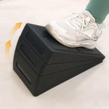 Maxbell 3x Calf Stretcher Foam Slant Board Adjustable Versatile Stretching Equipment Black