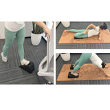 Maxbell 3x Calf Stretcher Foam Slant Board Adjustable Versatile Stretching Equipment Black