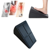 Maxbell 3x Calf Stretcher Foam Slant Board Adjustable Versatile Stretching Equipment Black