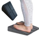 Maxbell 3x Calf Stretcher Foam Slant Board Adjustable Versatile Stretching Equipment Black