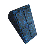 Maxbell 3x Calf Stretcher Foam Slant Board Adjustable Versatile Stretching Equipment Black Blue