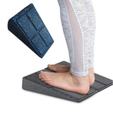 Maxbell 3x Calf Stretcher Foam Slant Board Adjustable Versatile Stretching Equipment Black Blue
