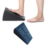 Maxbell 3x Calf Stretcher Foam Slant Board Adjustable Versatile Stretching Equipment Black Blue