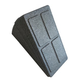 Maxbell 3x Calf Stretcher Foam Slant Board Adjustable Versatile Stretching Equipment Grey
