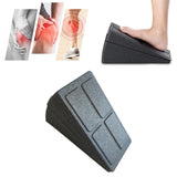 Maxbell 3x Calf Stretcher Foam Slant Board Adjustable Versatile Stretching Equipment Grey