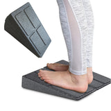 Maxbell 3x Calf Stretcher Foam Slant Board Adjustable Versatile Stretching Equipment Grey