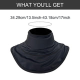 Maxbell Hockey Neck Guard Neck Protector Lightweight for Outdoor Sports Junior Adult