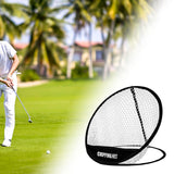 Maxbell Golfing Target Net Gifts Swing Practice Equipment for Outdoor Indoor Husband Coarse Mesh