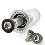 Maxbell 2x Bike Hex Crank Arm Fixing Bolts 8mm Easy to Install Bottom Bracket Screws 2.6cmx1.9cm Chrome Plated Steel