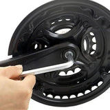 Maxbell 2x Bike Hex Crank Arm Fixing Bolts 8mm Easy to Install Bottom Bracket Screws 2.6cmx1.9cm Chrome Plated Steel