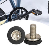 Maxbell 2x Bike Hex Crank Arm Fixing Bolts 8mm Easy to Install Bottom Bracket Screws 2.2cmx2cm Stainless Steel