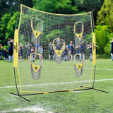 Maxbell Trainer Throwing Net 8 x 8ft Training Equipment for Kids Adults