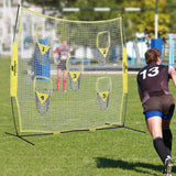 Maxbell Trainer Throwing Net 8 x 8ft Training Equipment for Kids Adults