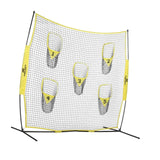 Maxbell Trainer Throwing Net 8 x 8ft Training Equipment for Kids Adults