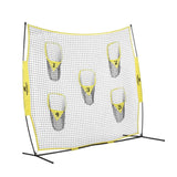 Maxbell Trainer Throwing Net 8 x 8ft Training Equipment for Kids Adults
