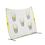 Maxbell Trainer Throwing Net 8 x 8ft Training Equipment for Kids Adults