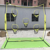 Maxbell Trainer Throwing Net 8 x 8ft Training Equipment for Kids Adults