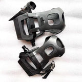 Maxbell 1 Pair M14 Exercise Bike Pedals 5.9x4.3inch Replace Parts with Toe Clip Cage
