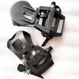 Maxbell 1 Pair M14 Exercise Bike Pedals 5.9x4.3inch Replace Parts with Toe Clip Cage