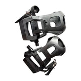 Maxbell 1 Pair M14 Exercise Bike Pedals 5.9x4.3inch Replace Parts with Toe Clip Cage