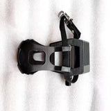 Maxbell 1 Pair M14 Exercise Bike Pedals 5.9x4.3inch Replace Parts with Toe Clip Cage