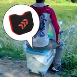 Maxbell Kayak Seat Cushion Comfortable Boat Cushions for Sports Outdoor Fishing Boat Red Direction