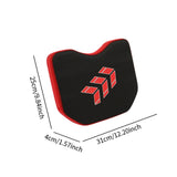 Maxbell Kayak Seat Cushion Comfortable Boat Cushions for Sports Outdoor Fishing Boat Red Direction