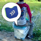 Maxbell Kayak Seat Cushion Comfortable Boat Cushions for Sports Outdoor Fishing Boat Blue Direction